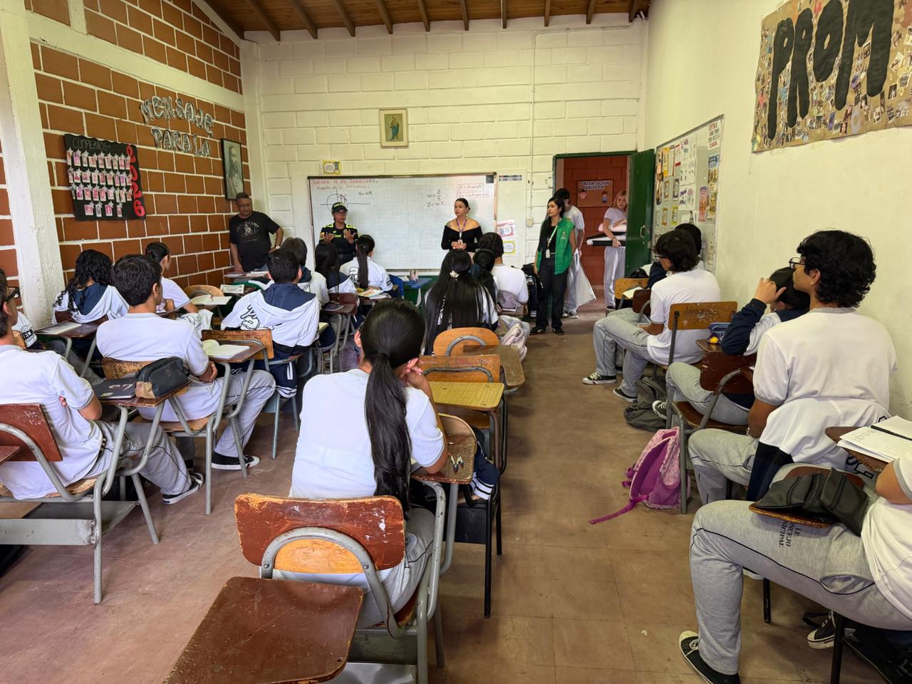 La Ceja impulsa campaña contra el trabajo infantil con jornadas en colegios y comercios