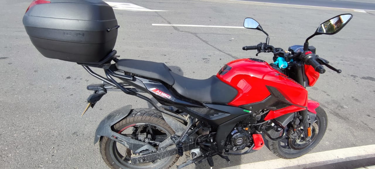 Motocicleta robada en el barrio Comfama de Guarne durante la madrugada.