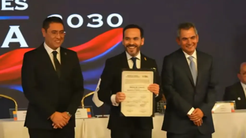 CNE entregó credenciales a Abelardo de la Espriella como presidente de Colombia. Así fue su discurso