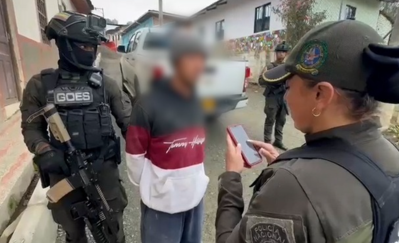 Capturan a seis presuntos extorsionistas en Antioquia: el Oriente sigue siendo la zona más golpeada