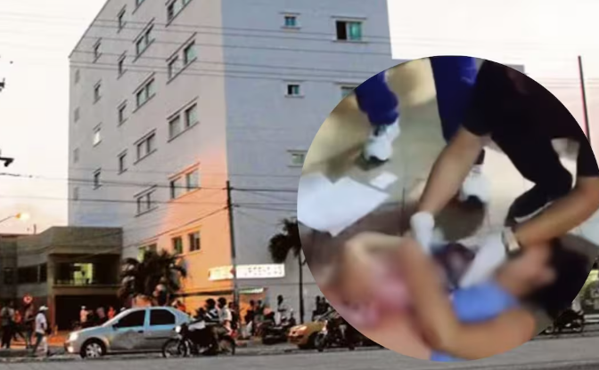 Mujer dio a luz frente a la Clínica Crecer en Cartagena tras presuntamente no recibir atención médica oportuna.