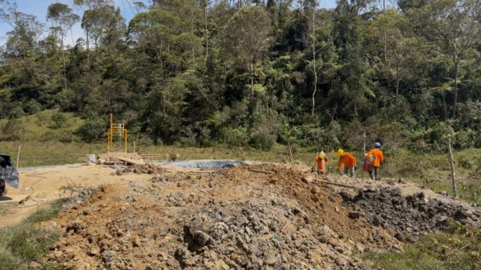 Después de 25 años de espera, El Santuario avanza en la construcción del acueducto El Morro