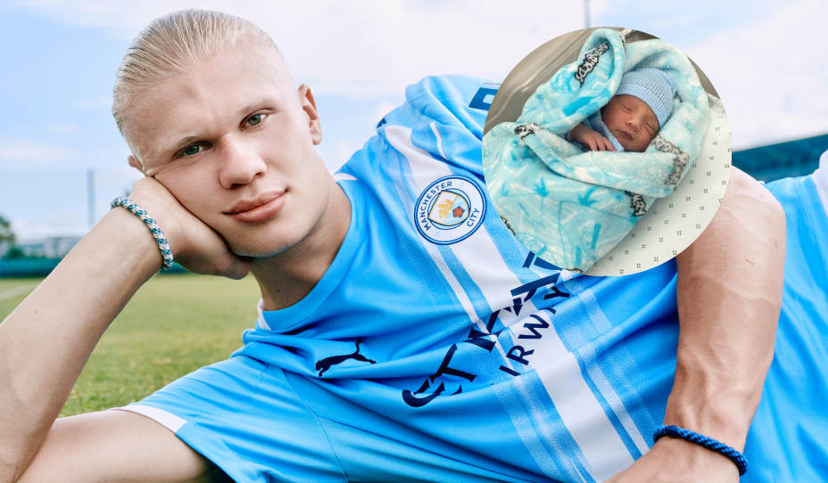 Niño colombiano fue registrado con el nombre de Erling Haaland en homenaje al goleador noruego
