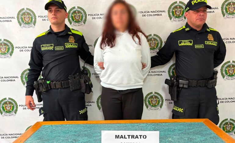 Mujer capturada en Medellín tras presuntamente lanzar un perro desde un cuarto piso y causarle la muerte.