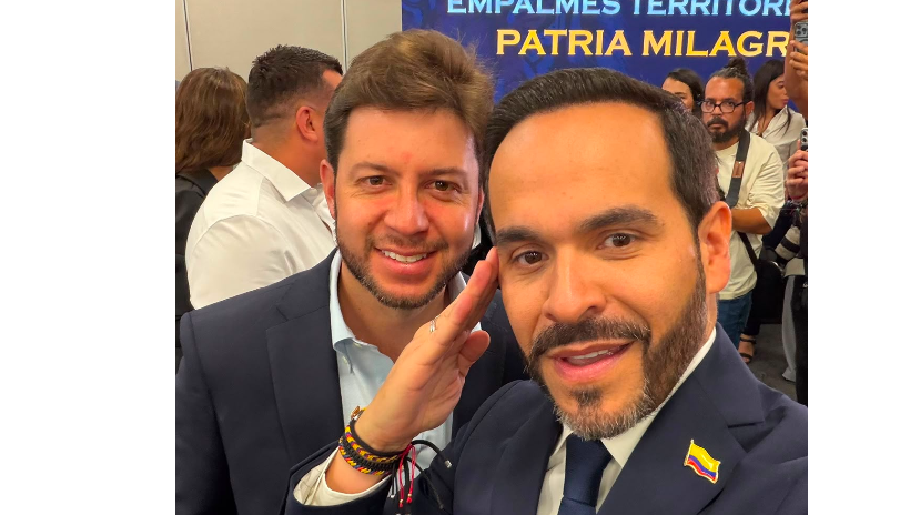 Santiago Montoya, alcalde de El Retiro, durante el anuncio de su designación como representante del Oriente antioqueño.