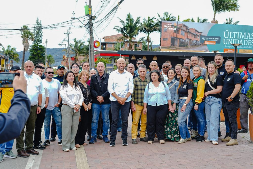 El Carmen de Viboral estrenó nuevo boulevard de ingreso al municipio