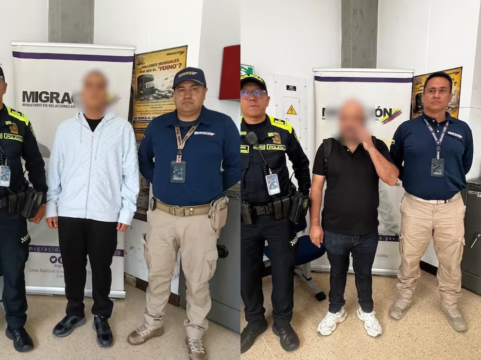 ¿Intentaban huir? Capturaron en el aeropuerto José María Córdova a dos colombianos con órdenes judiciales vigentes