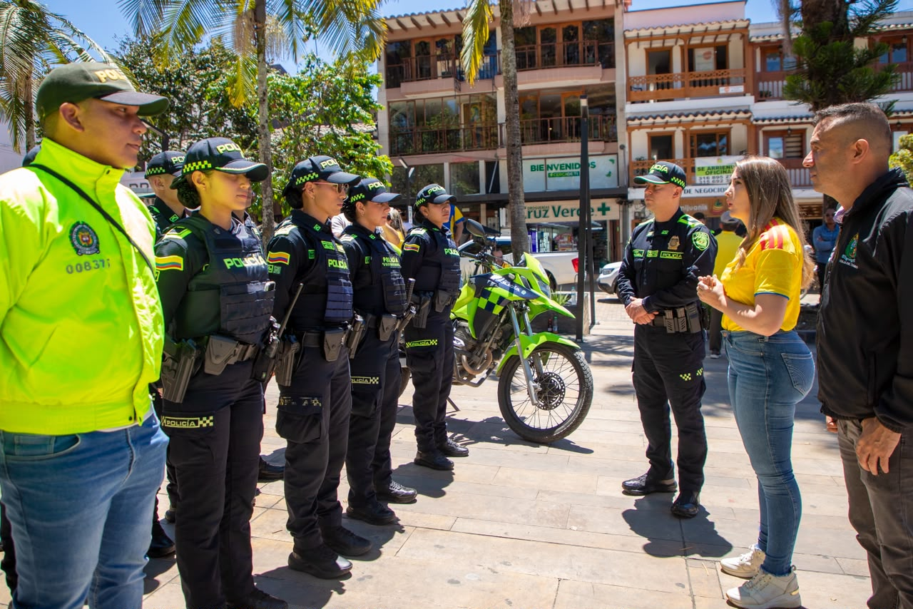 Nuevos policías llegan a La Ceja